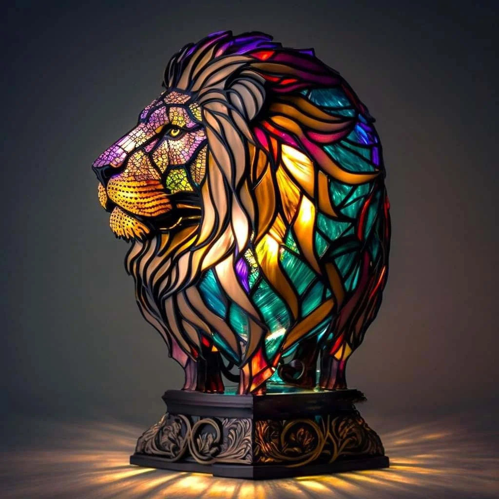 Stylish Decorative Lamp with Artistic Shape and Ambient Light