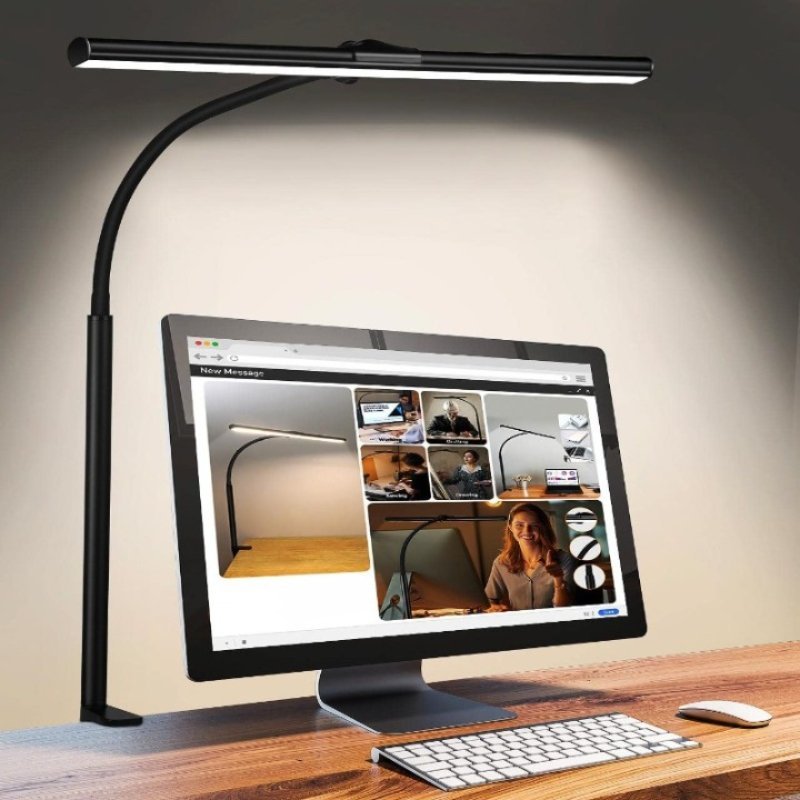 TASKBRIGHT – Flexible Gooseneck LED Desk Lamp for Office & Home