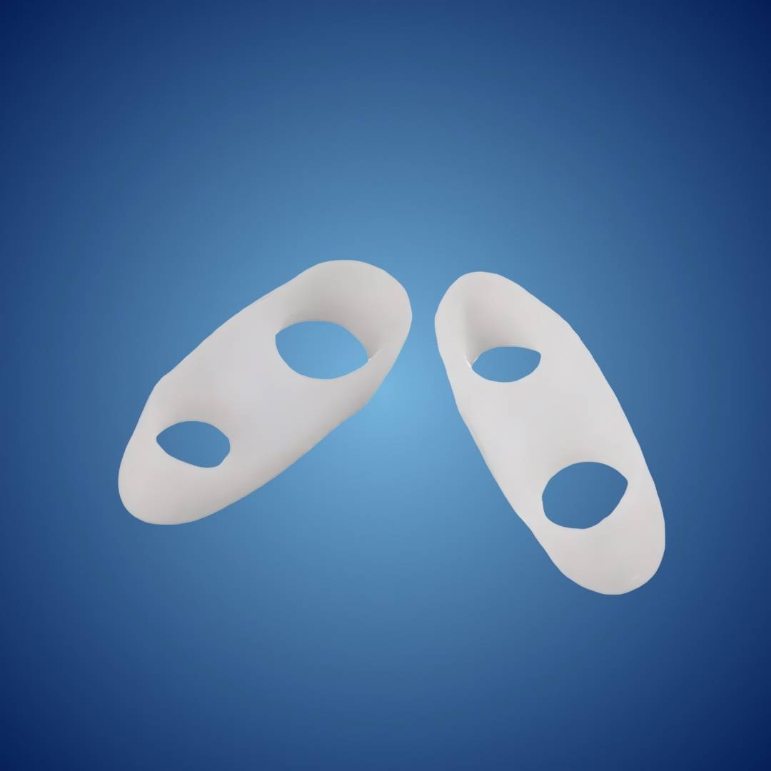 ToeGuard Orthopedic Toe Spacers | Bunionette Corrector - Little Toe Straightener - for Bunions - Hammertoe and Toe Alignment Olvoria