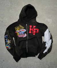 Chaqueta viral KP con cremallera