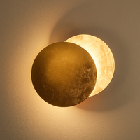 Applique murale - Art scandinave moderne en forme d’éclipse