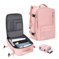 Mochila de viaje impermeable con USB
