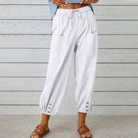 Pantalones de pierna ancha para mujer