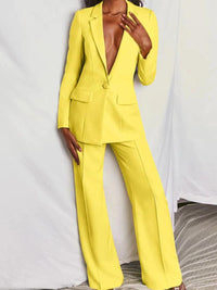 Traje clásico de otoño para mujer